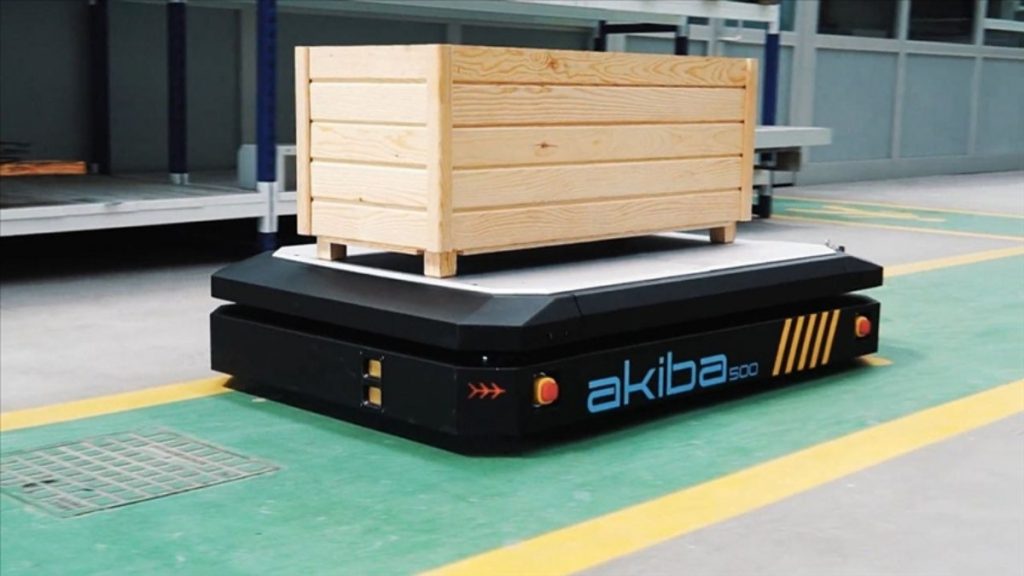Yük taşıma robotu AKİBA, seri üretime geçiyor